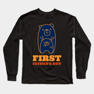 First Father's Day Long Sleeve T-Shirt